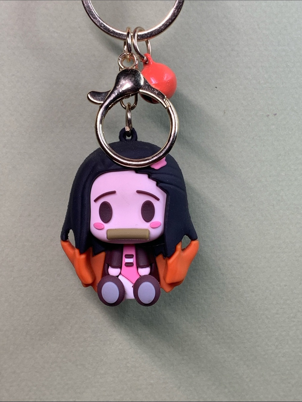Acrylic Chibi Character Keychain - Nezuko Kamado